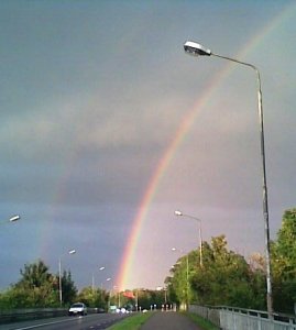 somewhere over the rainbow..